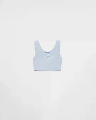 Ribbed Knit Crop Top