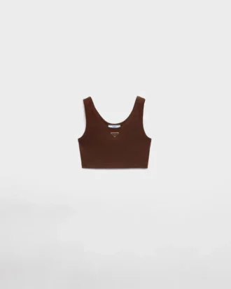 Ribbed Knit Crop Top