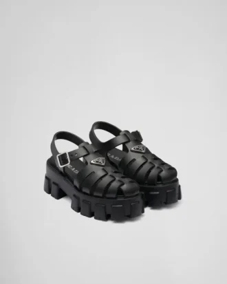 Rubber Monolith Sandals
