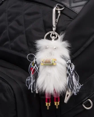 Rufus Keychain Charm