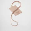 Saffiano Leather Badge Holder
