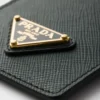 Saffiano Leather Badge Holder