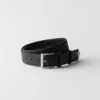 Saffiano Leather Belt