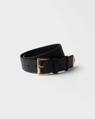 Saffiano Leather Belt