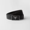 Saffiano Leather Belt