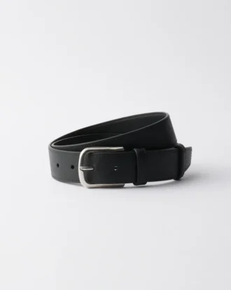 Saffiano Leather Belt