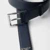 Saffiano Leather Belt