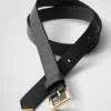 Saffiano Leather Belt