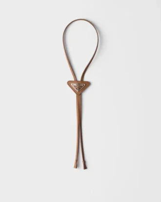 Saffiano Leather Bolo Tie