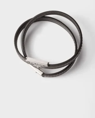 Saffiano Leather Bracelet