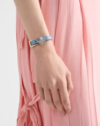 Saffiano Leather Bracelet