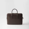 Saffiano Leather Briefcase