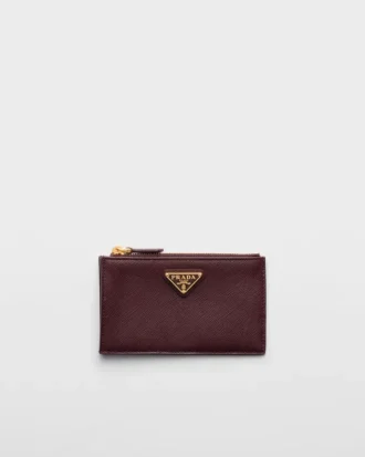 Saffiano Leather Card Holder