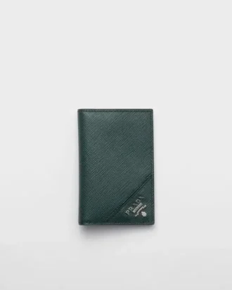 Saffiano Leather Card Holder