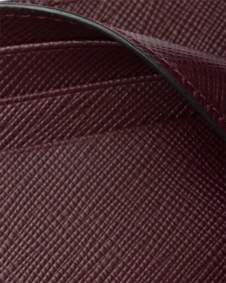 Saffiano Leather Card Holder