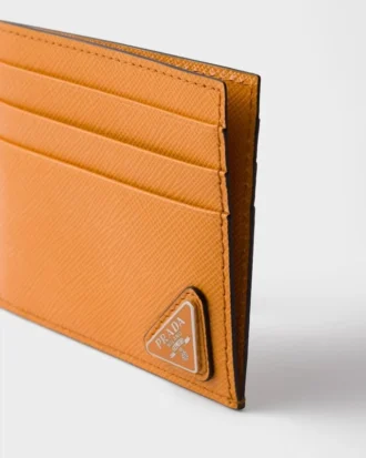 Saffiano Leather Card Holder