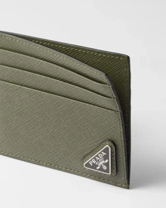 Saffiano Leather Card Holder