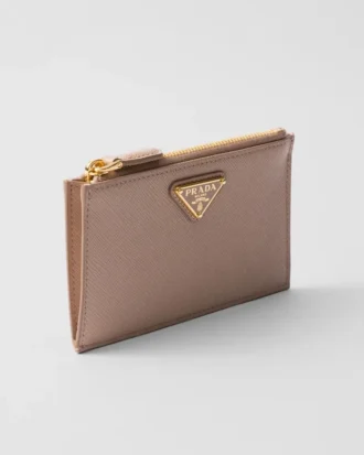 Saffiano Leather Card Holder