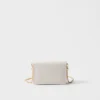 Saffiano Leather Card Holder with Shoulder Strap