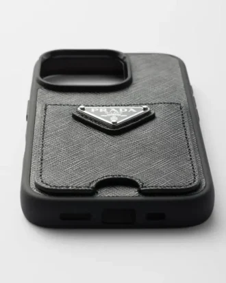 Saffiano Leather Case for Iphone 16 Pro