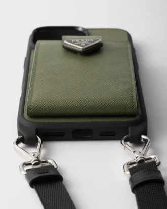 Saffiano Leather Case for Iphone 16 Pro Max