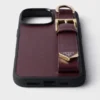 Saffiano Leather Case for Iphone 16 Pro Max