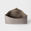 Saffiano Leather Envelope Clutch