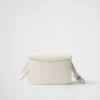Saffiano Leather Flap Shoulder Bag