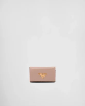 Saffiano Leather Keychain