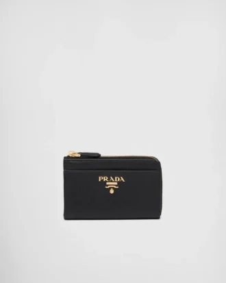 Saffiano Leather Keychain