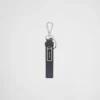 Saffiano Leather Keychain
