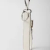 Saffiano Leather Keychain