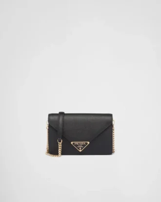 Saffiano Leather Shoulder Bag