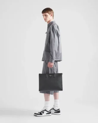 Saffiano Leather Tote