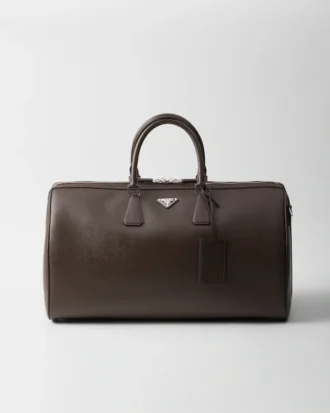 Saffiano Leather Travel Bag