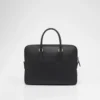 Saffiano Leather Work Bag