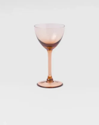 Set of Two Crystal Cocktail Glasses – New York