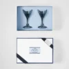 Set of Two Crystal Liqueur Glasses – New York