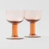Set of Two Crystal Red Wine Glasses – Plinth