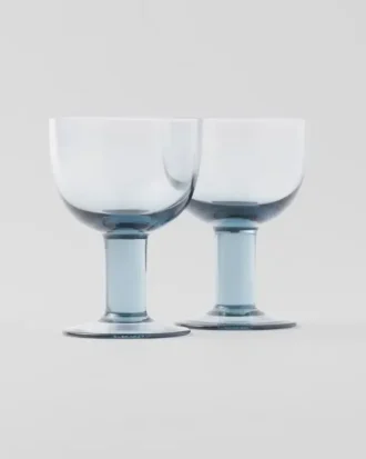 Set of Two Crystal Red Wine Glasses – Plinth