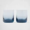 Set of Two Crystal Tumbler Glasses – Plinth