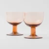 Set of Two Crystal Water Glasses – Plinth
