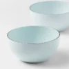 Set of Two Porcelain Bowls – Celadon