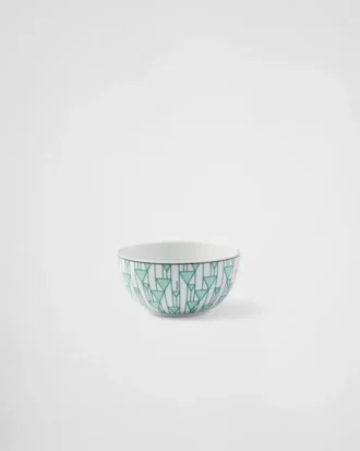 Set of Two Porcelain Rice or Cereal Bowls – Vienna Green