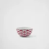 Set of Two Porcelain Rice or Cereal Bowls – Vienna Red