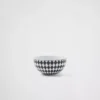 Set of Two Porcelain Soup Bowls – Checkerboard