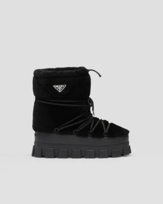 Shearling Apras Ski Booties