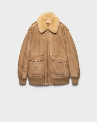Shearling Bomber Jacket