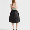 Shetland Wool Midi Skirt