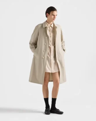 Short-Sleeved Cotton Shirt